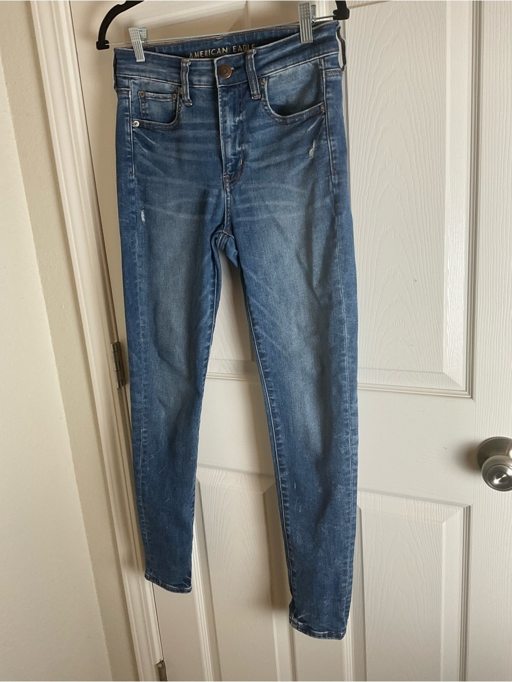 American Eagle Ne(x)t Level Stretch High Rise Jeggin Woman’s jeans Size 6 - Picture 2 of 10